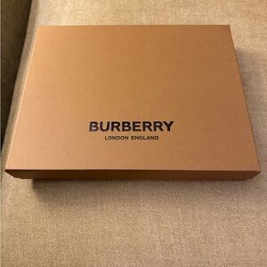 Burberry Tan Scarf Gift Box